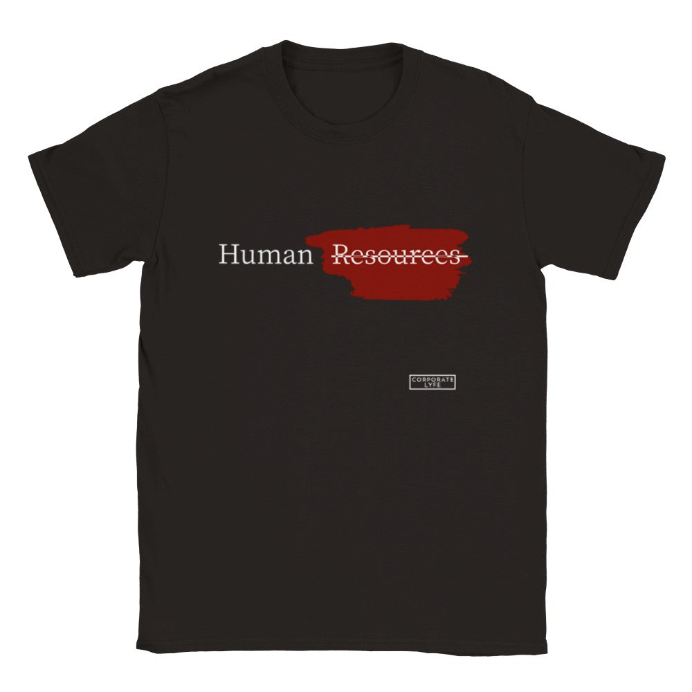 Human Resources (resources red) Classic Adult Unisex Crewneck T-shirt