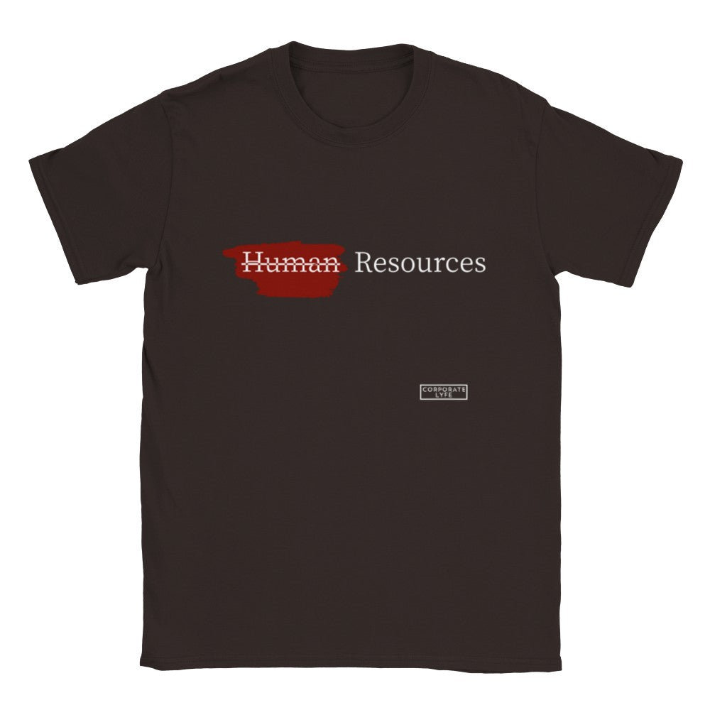 Human Resources (human red) Classic Adult Unisex Crewneck T-shirt