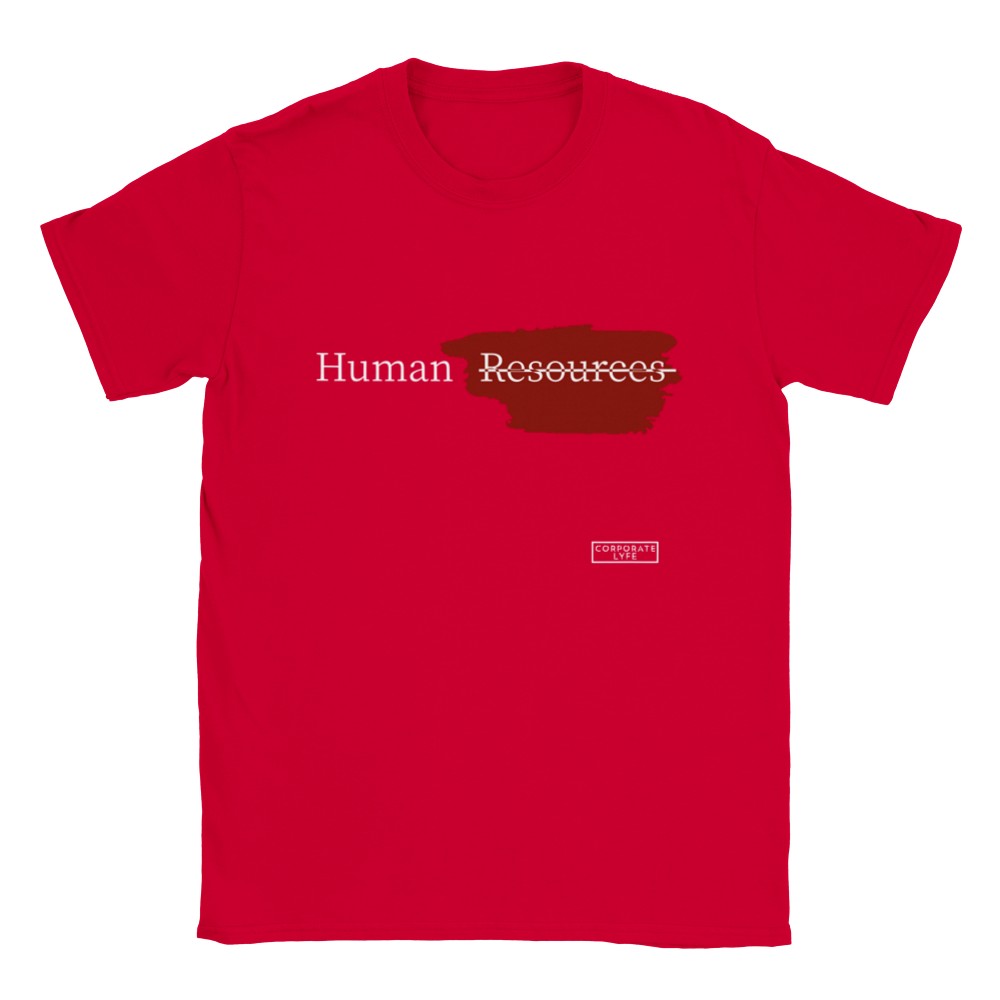 Human Resources (resources red) Classic Adult Unisex Crewneck T-shirt