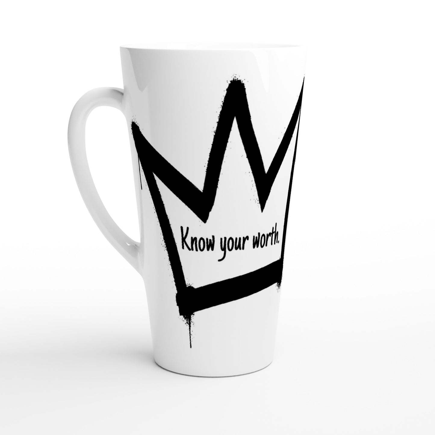 Mug. Know your worth.  17oz