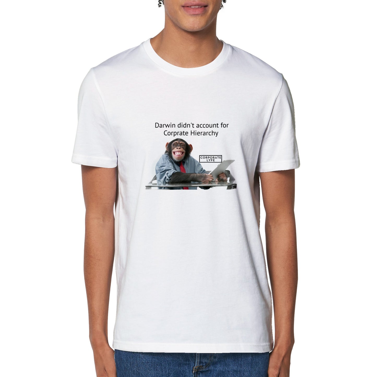 Darwin Hirearchy. Organic Unisex Crewneck T-shirt