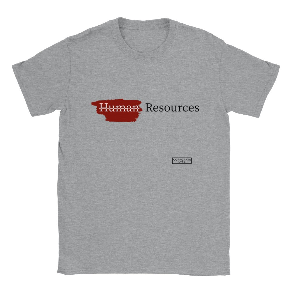 Human Resources (human red) Classic Adult Unisex Crewneck T-shirt