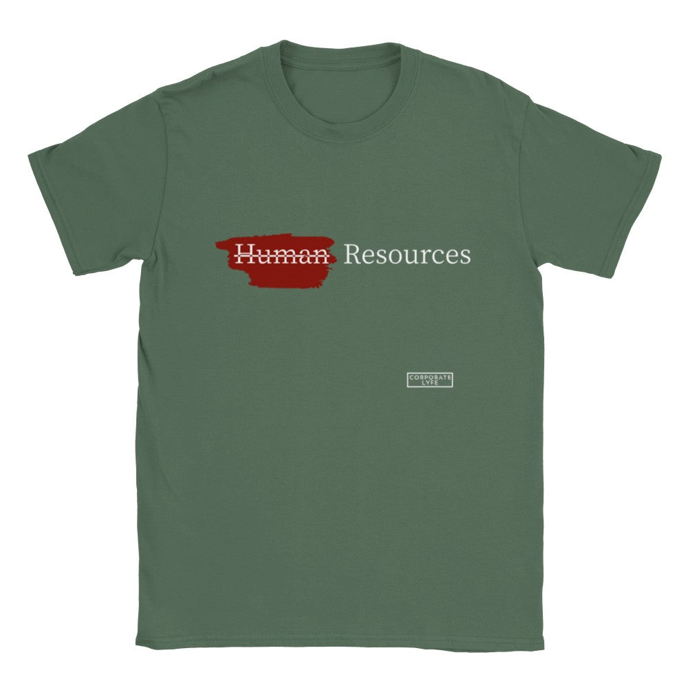 Human Resources (human red) Classic Adult Unisex Crewneck T-shirt