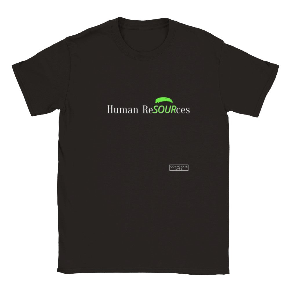 Human ReSOURces.Classic Adult Unisex Crewneck T-shirt