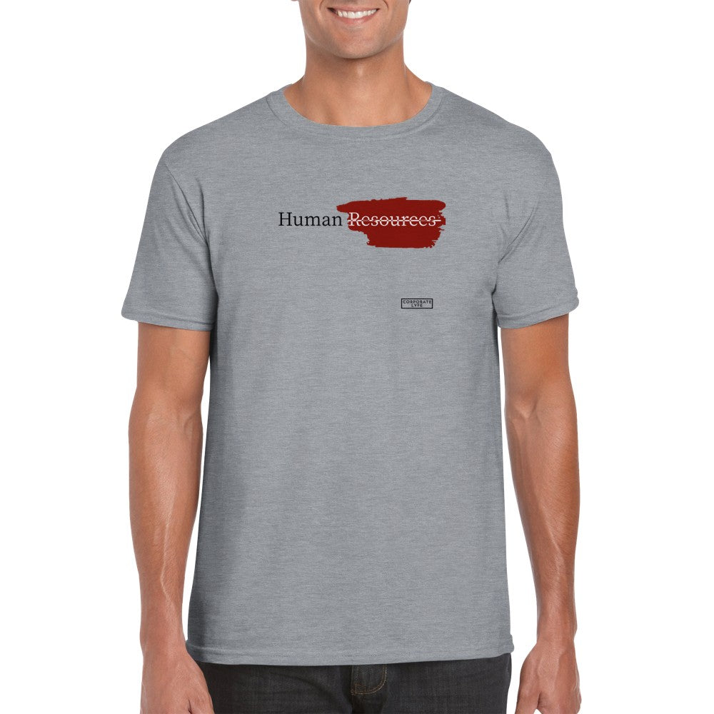 Human Resources (resources red) Classic Adult Unisex Crewneck T-shirt