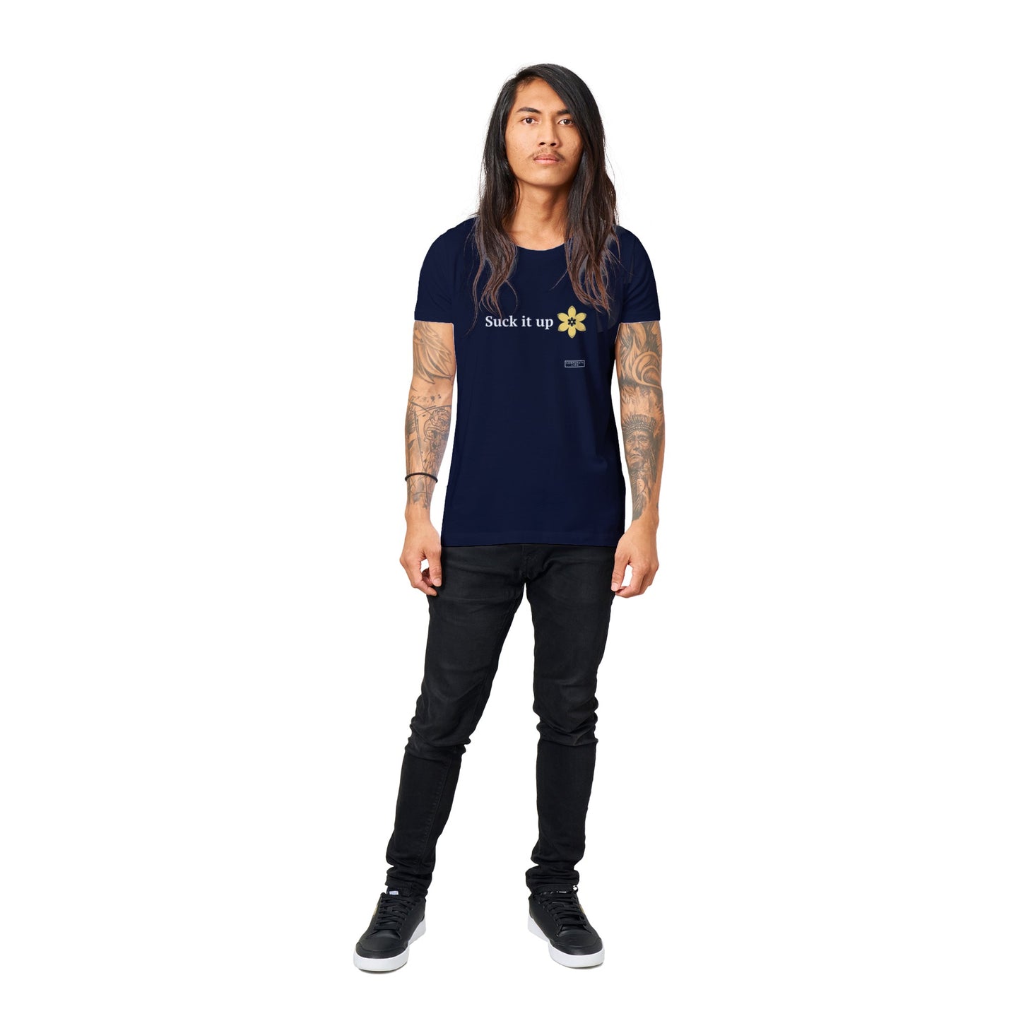 Suck it up Buttercup. Organic Unisex Crewneck T-shirt