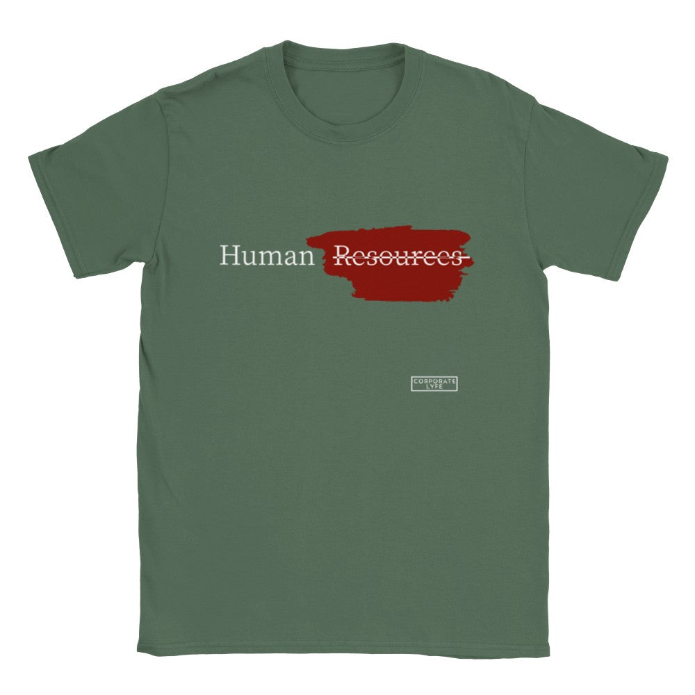 Human Resources (resources red) Classic Adult Unisex Crewneck T-shirt