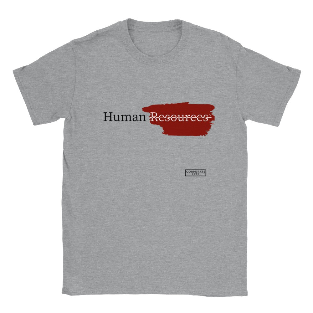 Human Resources (resources red) Classic Adult Unisex Crewneck T-shirt